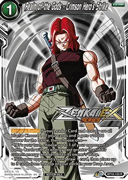 BT16-125 Realm of the Gods - Crimson Hero's Strike (Promo)