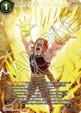 BT16-125 Realm of the Gods - Crimson Hero's Strike (SPR)