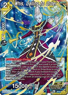 BT16-131 Whis, Calling to Order