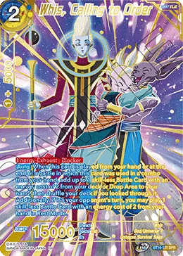 BT16-131 Whis, Calling to Order (SPR)