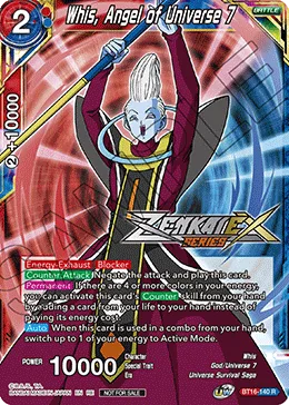 BT16-140 Whis, Angel of Universe 7 (Promo)