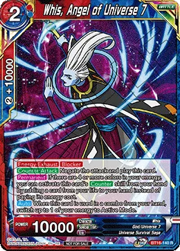 BT16-140 Whis, Angel of Universe 7 (Promo)