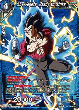 BT16-145 SS4 Vegeta, Ready to Strike