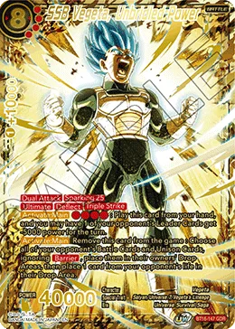 BT16-147 SSB Vegeta, Unbridled Power (GDR)