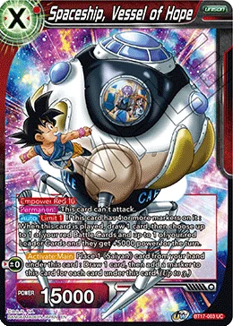BT17-003 Spaceship, Vessel of Hope