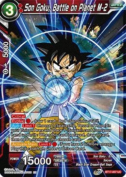 BT17-007 Son Goku, Battle on Planet M-2