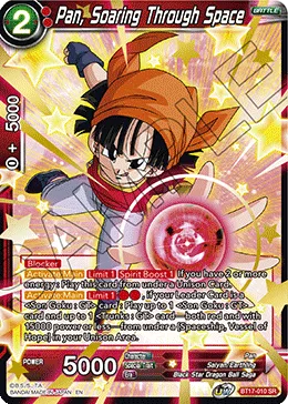 BT17-010 Pan, Soaring Through Space