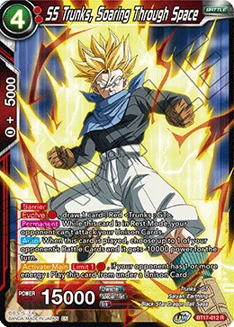 BT17-012 SS Trunks, Soaring Through Space