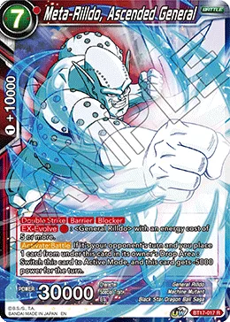BT17-017 Meta-Rilldo, Ascended General