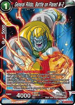 BT17-019 General Rilldo, Battle on Planet M-2