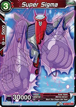 BT17-022 Super Sigma