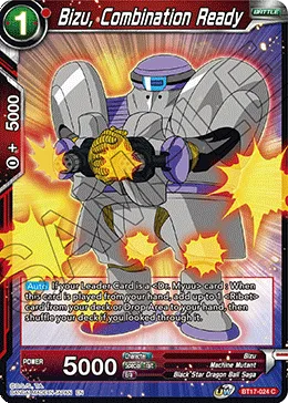 BT17-024 Bizu, Combination Ready