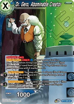 BT17-034 Dr. Gero, Abominable Creator