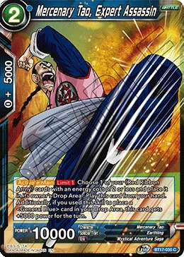 BT17-035 Mercenary Tao, Expert Assassin