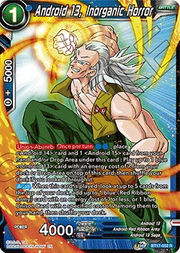 BT17-052 Android 13, Inorganic Horror
