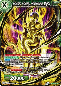 BT17-066 Golden Frieza, Newfound Might