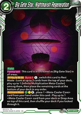 BT17-079 Big Gete Star, Nightmarish Regeneration