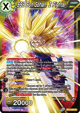 BT17-083 SS2 Son Gohan, Z Fighter