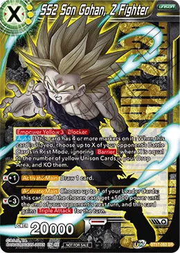 BT17-083 SS2 Son Gohan, Z Fighter (Promo)