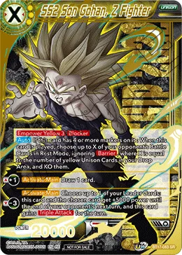 BT17-083 SS2 Son Gohan, Z Fighter (Promo)