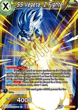 BT17-084 SS Vegeta, Z Fighter