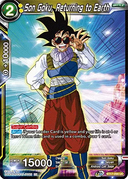 BT17-094 Son Goku, Returning to Earth
