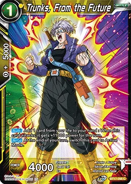 BT17-098 Trunks, From the Future