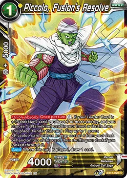 BT17-099 Piccolo, Fusion's Resolve