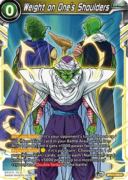 BT17-106 Weight on One's Shoulders