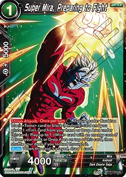BT17-114 Super Mira, Preparing to Fight
