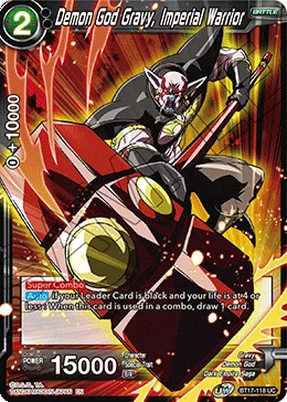 BT17-118 Demon God Gravy, Imperial Warrior
