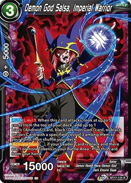 BT17-125 Demon God Salsa, Imperial Warrior