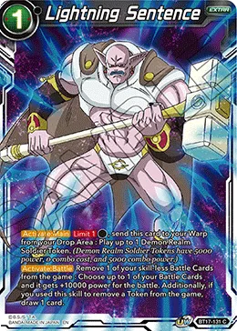 BT17-131 Lightning Sentence