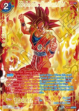 BT17-138 SSG Son Goku, Magnificent Might (SPR)