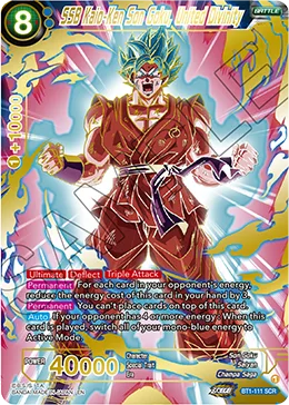 BT1-111 SSB Kaio-Ken Son Goku, United Divinity