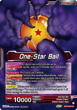 BT18-002 One-Star Ball (Promo)