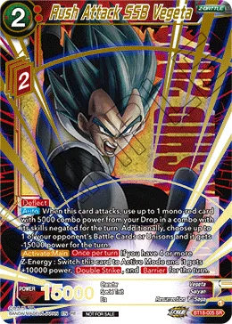 BT18-005 Rush Attack SSB Vegeta (Promo)