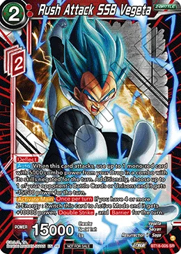 BT18-005 Rush Attack SSB Vegeta (Promo)