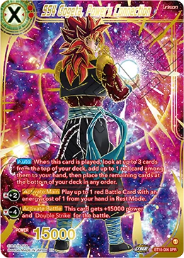 BT18-006 SS4 Gogeta, Power's Connection (SPR)