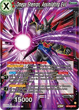 BT18-007 Omega Shenron, Assimilating Evil