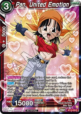 BT18-009 Pan, United Emotion (Promo)
