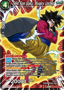 BT18-010 SS4 Son Goku, Rivalry United