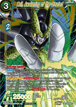 BT18-034 Cell, Awakening of the Created (Promo)
