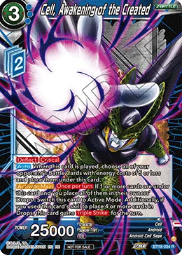 BT18-034 Cell, Awakening of the Created (Promo)