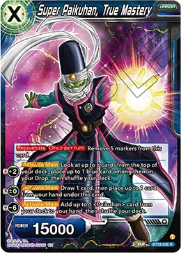 BT18-036 Super Paikuhan, True Mastery