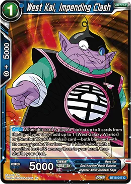 BT18-047 West Kai, Impending Clash
