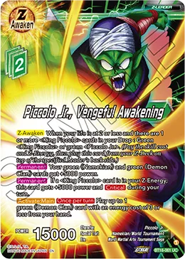 BT18-061 Piccolo Jr., Vengeful Awakening