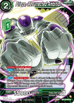 BT18-063 Frieza, Resurrected Ambition (Promo)