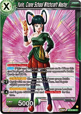 BT18-064 Yurin, Crane School Witchcraft Master