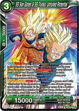 BT18-085 SS Son Goten & SS Trunks, Unfurled Potential